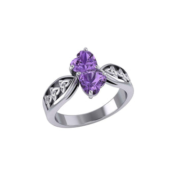 Triquetra Celtic Knot Silver Ring TRI1282 - Jewelry